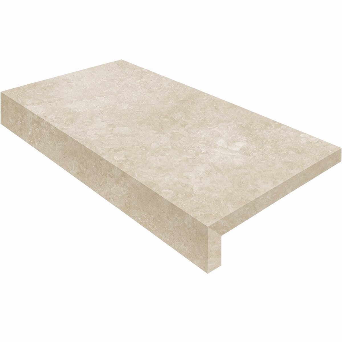 Refined Cross-Cut Beige porcelain surface texture and color detail.
