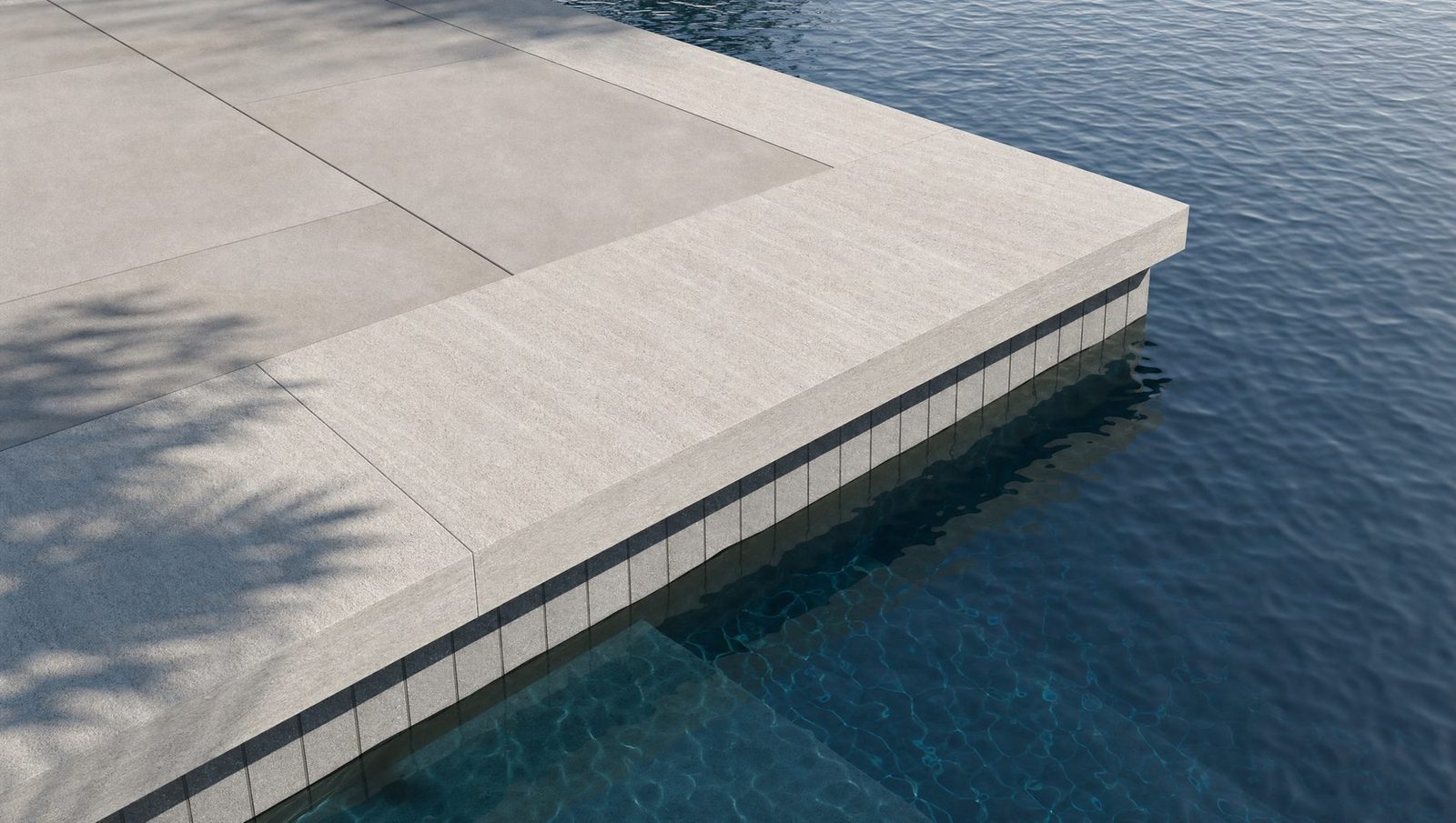 Linear gray profile collection surface preview.