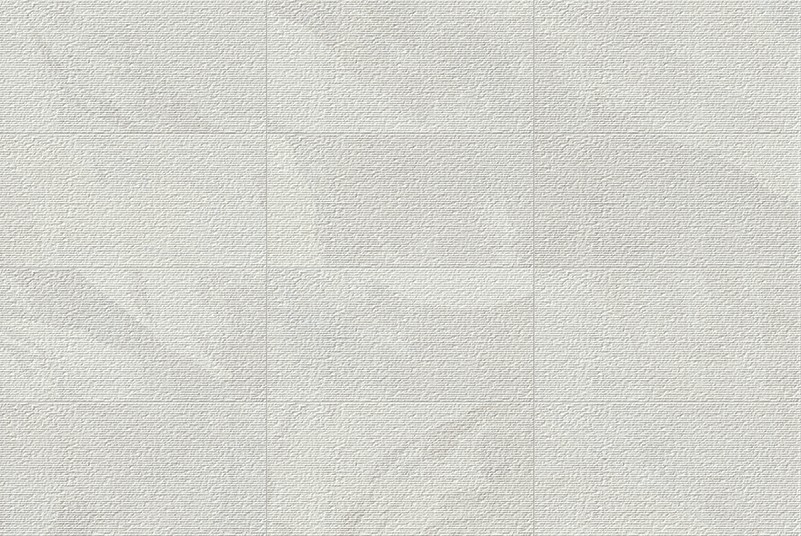 Atelier Combed Essence Montauk White porcelain surface texture and color detail.