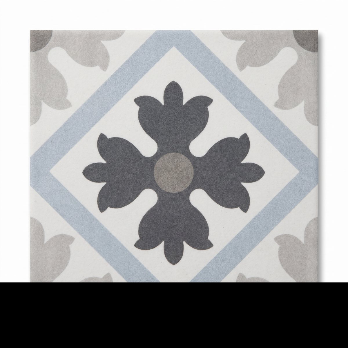 Flore Martia 6x6 porcelain surface texture and color detail.