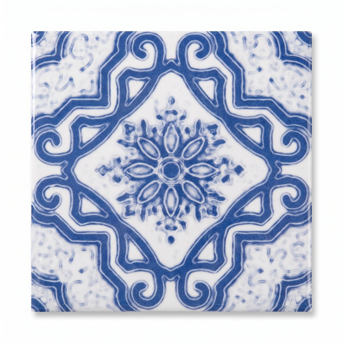 Maioliche 18 6x6 porcelain surface texture and color detail.