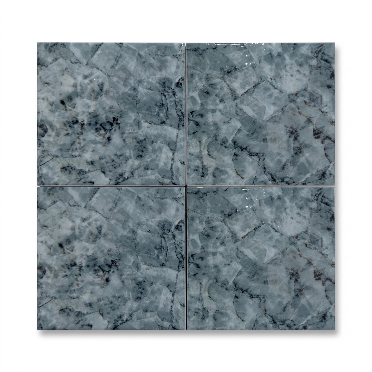 Reef Relief Tiffany 6x6 porcelain surface texture and color detail.